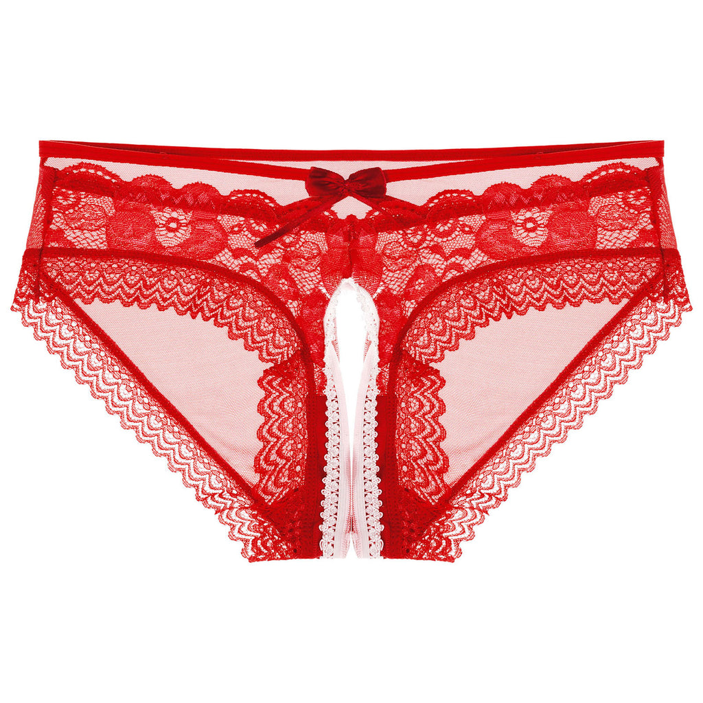 Mens Sexy Panties Lingerie Gay Male Sexy Briefs Underwear See-Through Mesh Strappy Crotchless Underpants - Cosmic Twink