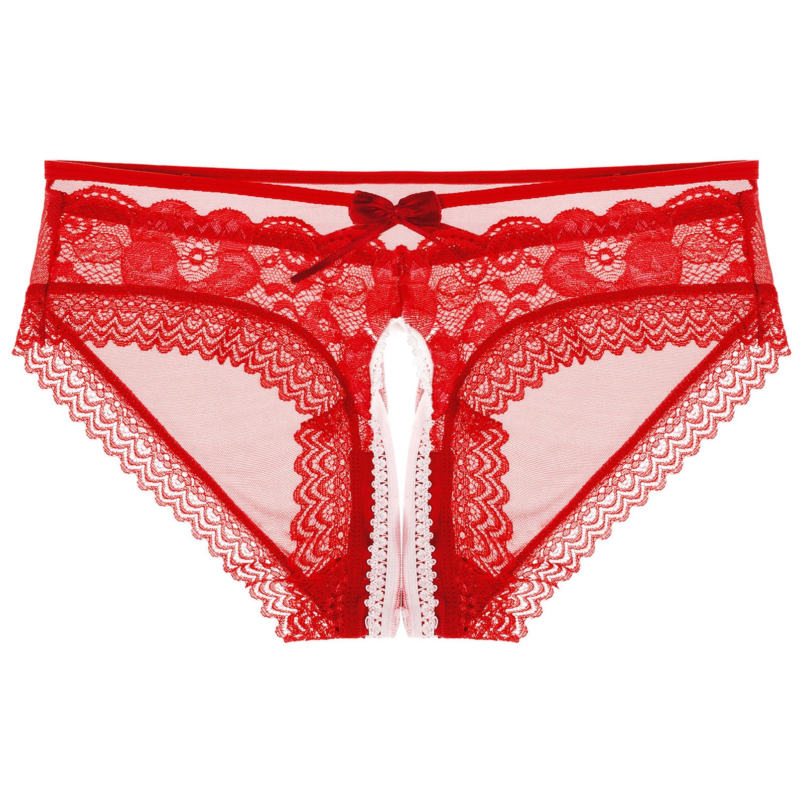 Mens Sexy Panties Lingerie Gay Male Sexy Briefs Underwear See-Through Mesh Strappy Crotchless Underpants - Cosmic Twink