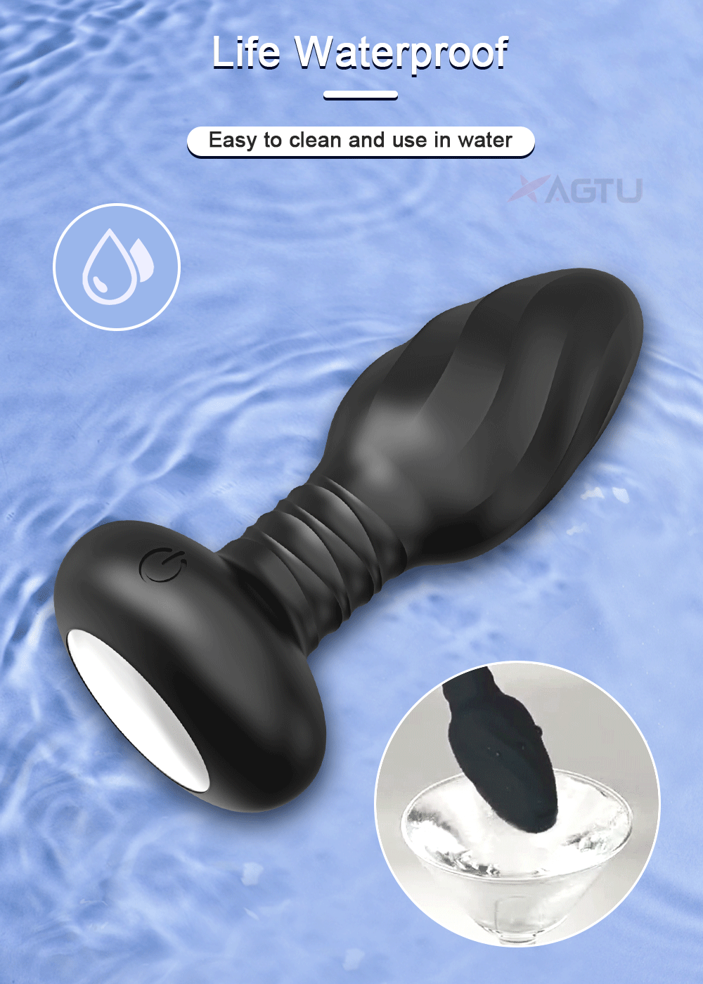 Anal Plug Vibrator Gay Anal Dildo Toy Butt Plug Stimulator Masturbation Penetration Vagina Anal Vibrating Men Women Toys Adults - Cosmic Twink